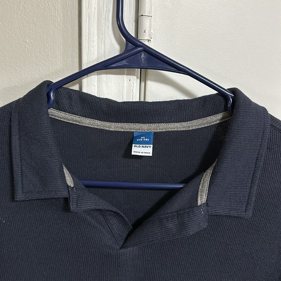 Old navy Boys French Rib-knit sweater with collar - Picture 3 of 5